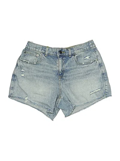 Pre-owned Aerie Denim Shorts In Blue
