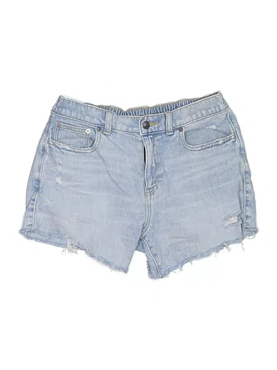 Pre-owned Aerie Denim Shorts In Blue