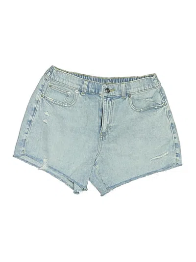 Pre-owned Aerie Denim Shorts In Blue