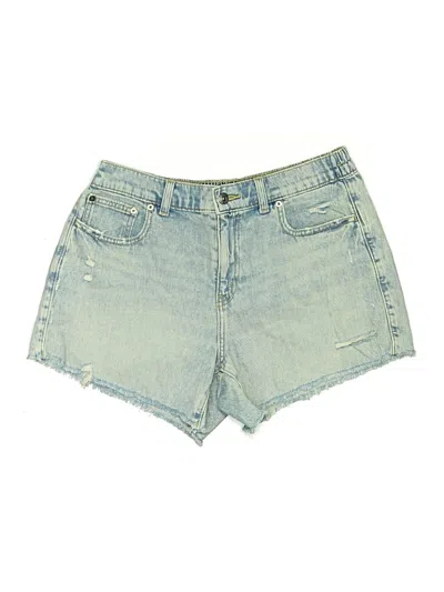 Aerie Denim Shorts In Blue