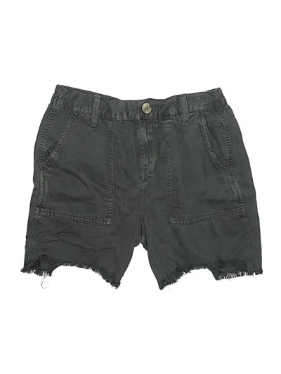 Pre-owned Aerie Denim Shorts In Gray