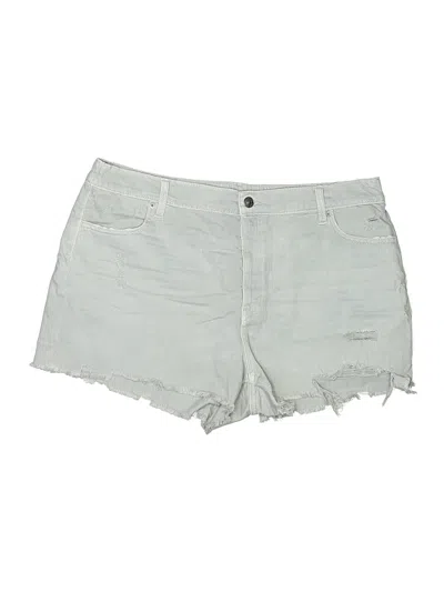 Aerie Denim Shorts In Green