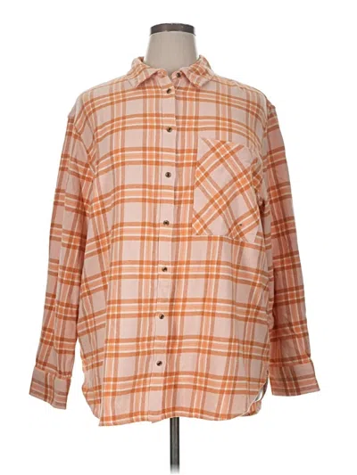 Aerie Fleece Jacket In Orange