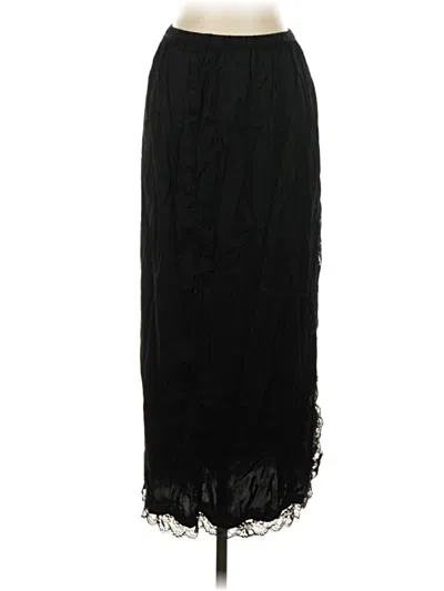 Pre-owned Aerie Formal Skirt In Black