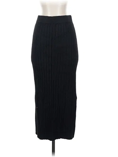 Pre-owned Aerie Formal Skirt In Black