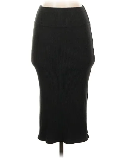 Pre-owned Aerie Formal Skirt In Black