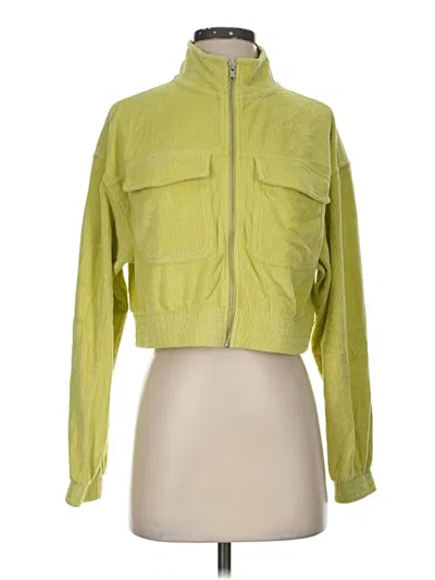 Pre-owned Aerie Jacket In Green