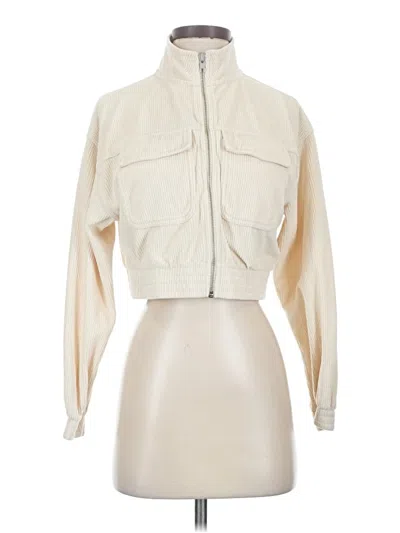 Pre-owned Aerie Jacket In Ivory