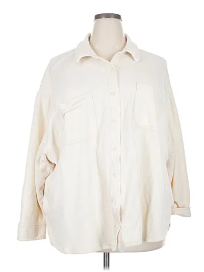 Pre-owned Aerie Jacket In Ivory