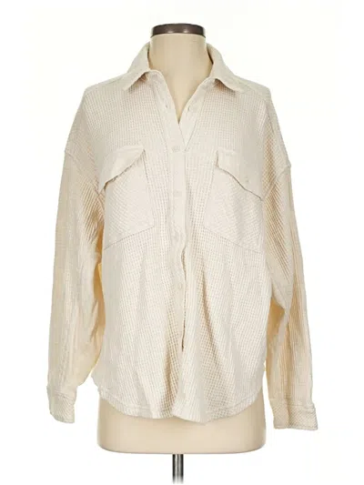 Pre-owned Aerie Jacket In Ivory