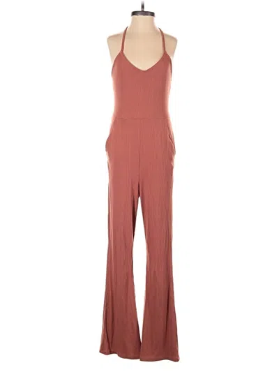 Pre-owned Aerie Jumpsuit In Brown