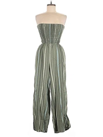 Pre-owned Aerie Jumpsuit In Green