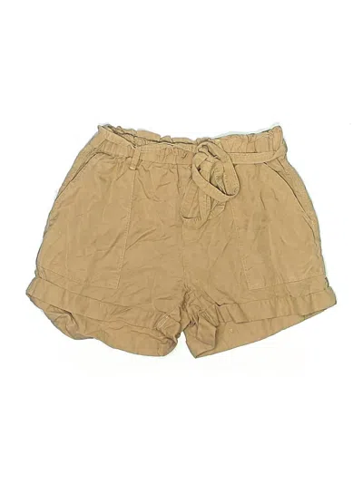 Pre-owned Aerie Khaki Shorts In Brown