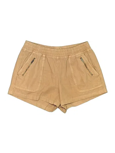 Pre-owned Aerie Khaki Shorts In Brown