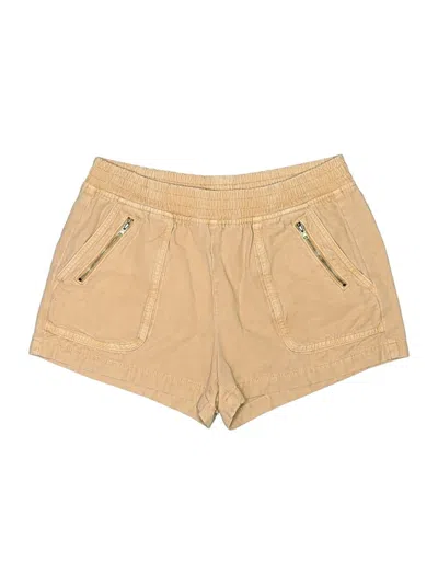 Pre-owned Aerie Khaki Shorts In Brown