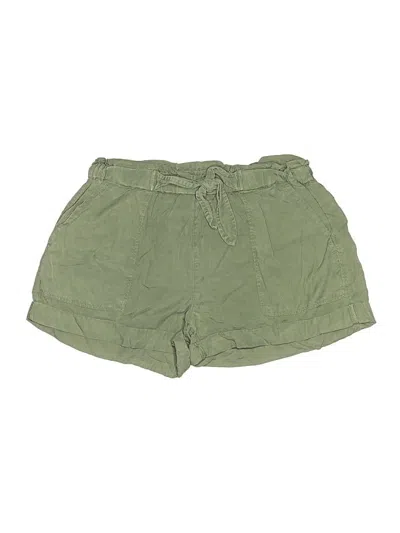 Pre-owned Aerie Khaki Shorts In Green
