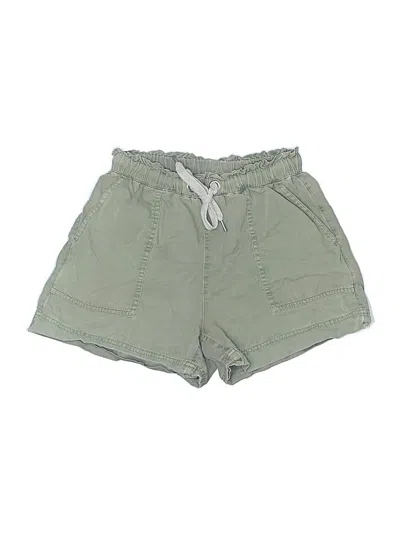 Pre-owned Aerie Khaki Shorts In Green