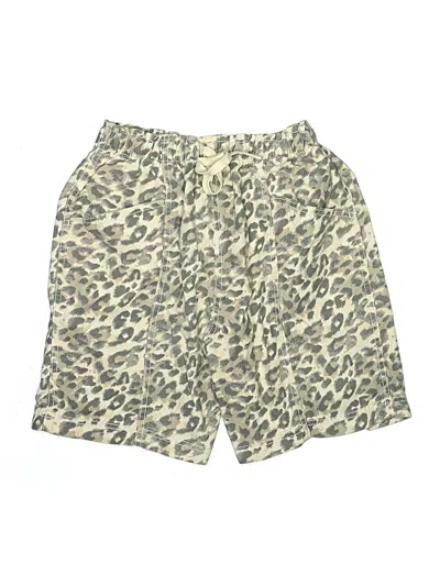 Pre-owned Aerie Khaki Shorts In Tan