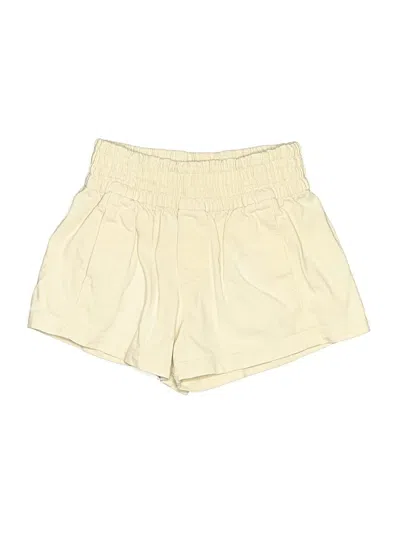 Pre-owned Aerie Khaki Shorts In White