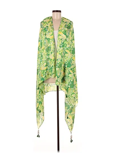 Pre-owned Aerie Kimono In Green