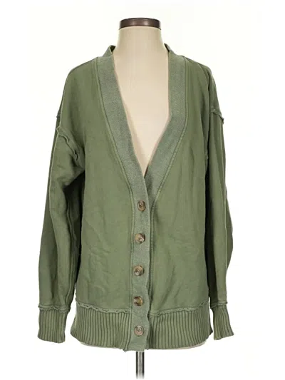Pre-owned Aerie Kimono In Green