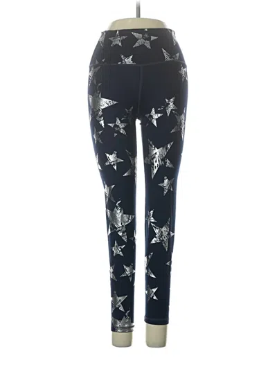 Pre-owned Aerie Leggings In Blue