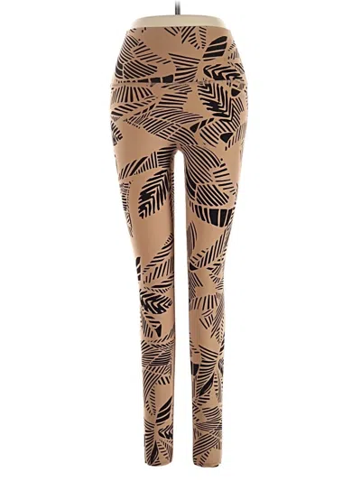 Pre-owned Aerie Leggings In Brown
