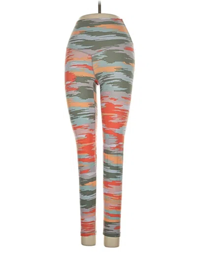 Pre-owned Aerie Leggings In Green