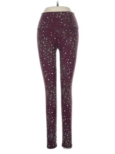 Pre-owned Aerie Leggings In Purple