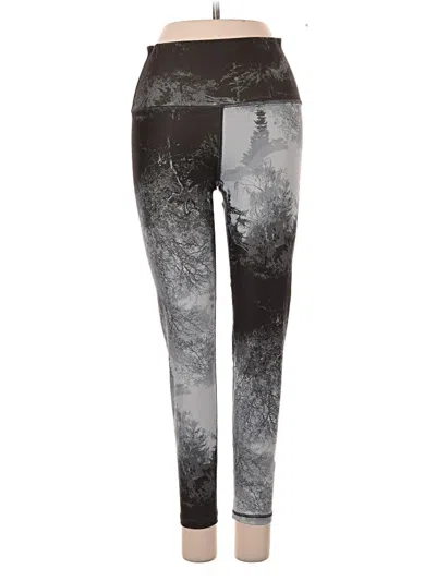 Pre-owned Aerie Leggings In Silver