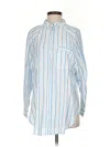 Aerie Long Sleeve Button Down Shirt In Multi