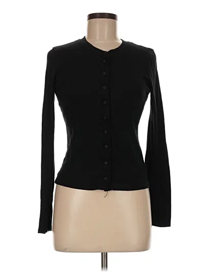 Pre-owned Aerie Long Sleeve T-shirt In Black