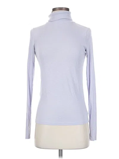 Pre-owned Aerie Long Sleeve Turtleneck In Blue