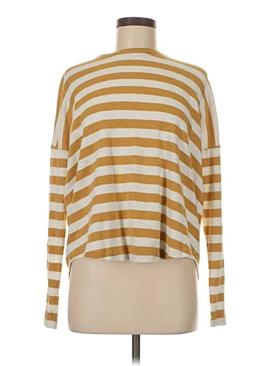 Pre-owned Aerie Long Sleeve Turtleneck In Gold