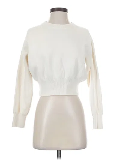 Pre-owned Aerie Long Sleeve Turtleneck In Ivory