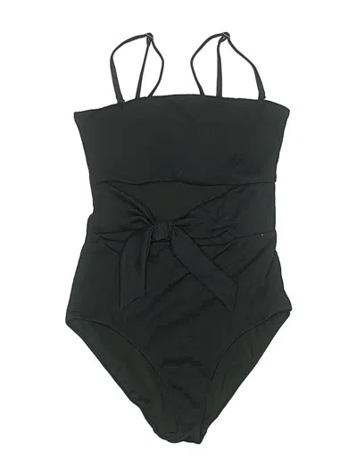 Pre-owned Aerie One Piece Swimsuit In Black
