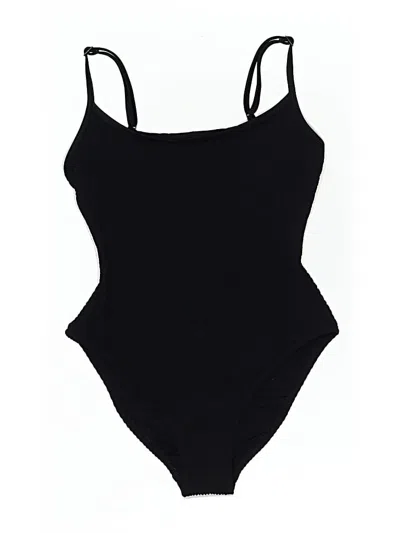 Pre-owned Aerie One Piece Swimsuit In Black