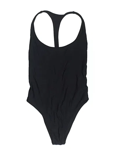 Pre-owned Aerie One Piece Swimsuit In Black