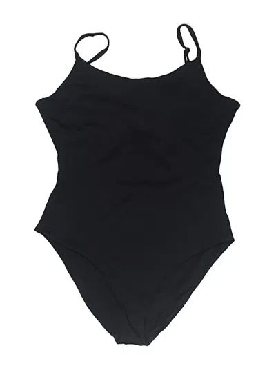 Pre-owned Aerie One Piece Swimsuit In Black