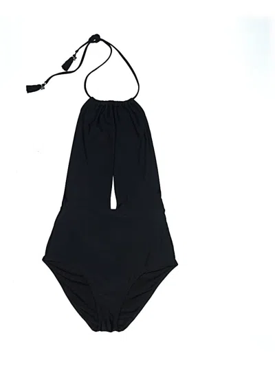 Pre-owned Aerie One Piece Swimsuit In Black