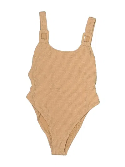Aerie One Piece Swimsuit In Brown