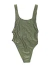 Aerie One Piece Swimsuit In Green