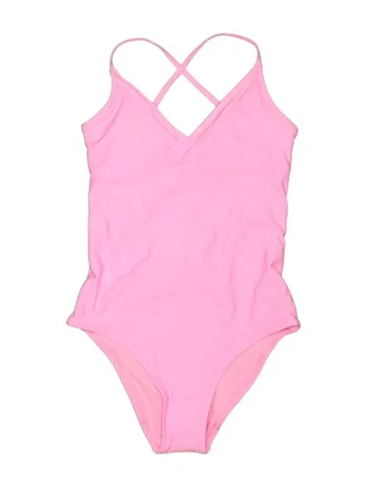 Pre-owned Aerie One Piece Swimsuit In Pink
