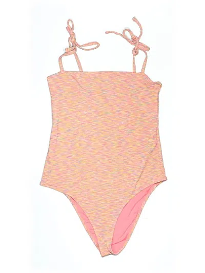 Pre-owned Aerie One Piece Swimsuit In Pink