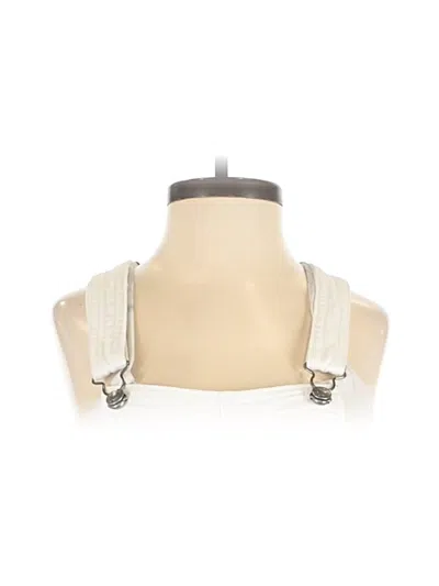 Pre-owned Aerie Overall Shorts In White