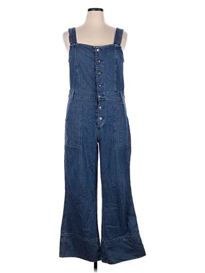Pre-owned Aerie Overalls In Blue
