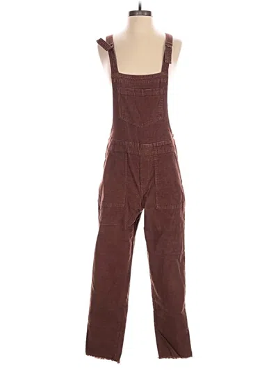 Pre-owned Aerie Overalls In Brown