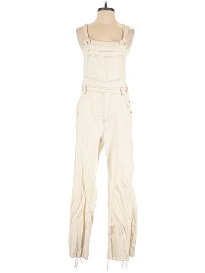 Pre-owned Aerie Overalls In Ivory