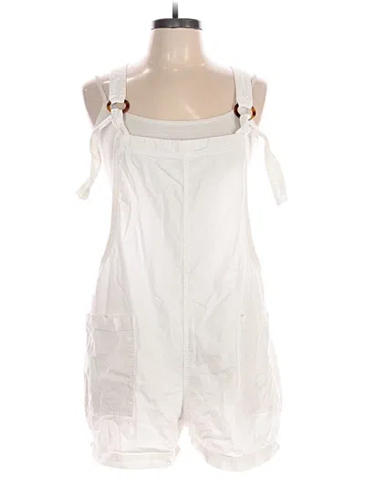 Pre-owned Aerie Overalls In White