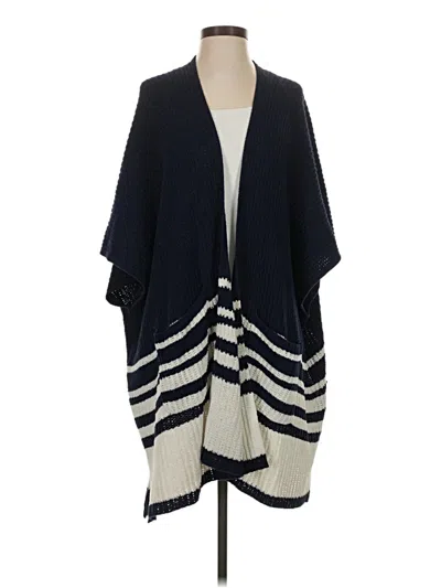 Pre-owned Aerie Poncho In Blue